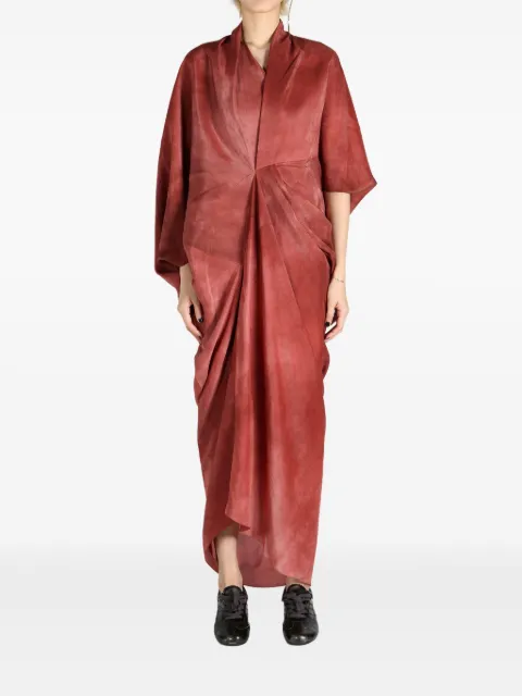 Cortana ruched-detailing midi dress