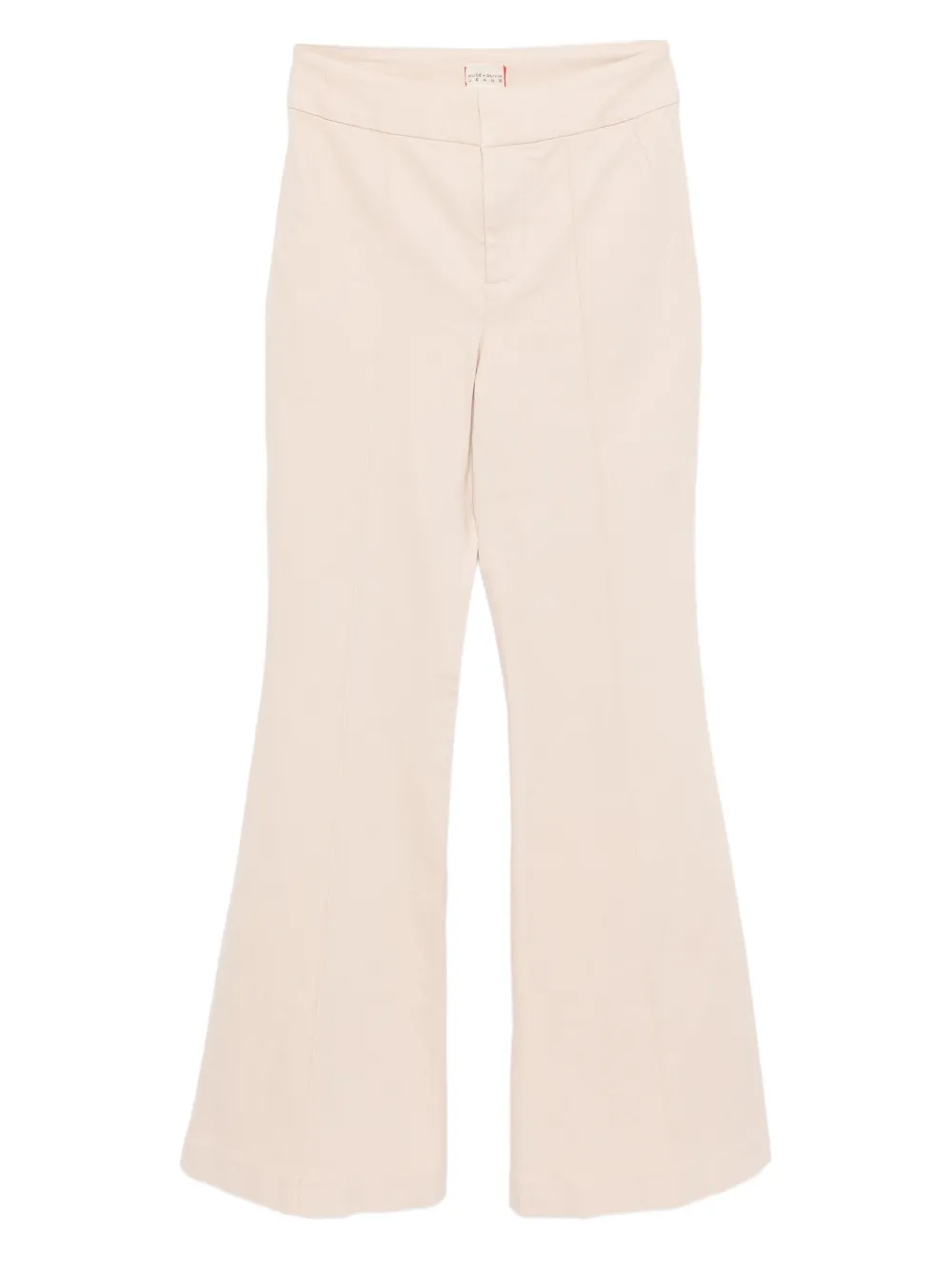 alice + olivia The Trouser Jeans - Nude