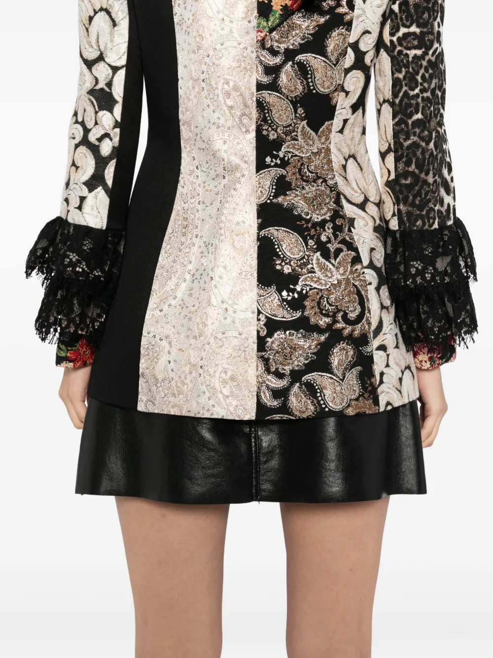 alice + olivia Faie blazer Zwart