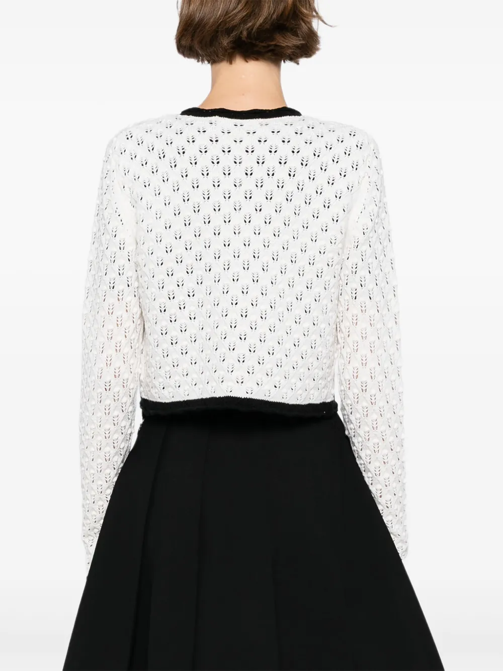 alice + olivia Dannie vest Wit