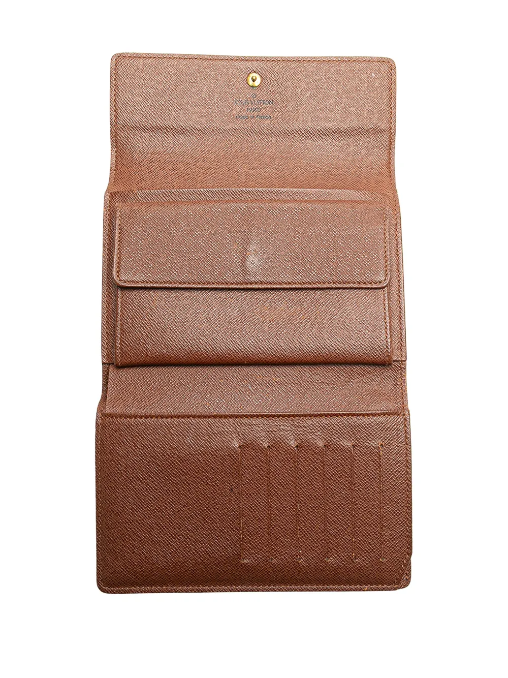 Pre-owned Louis Vuitton 2006 Monogram Alexandra Wallet Small Wallets In Brown