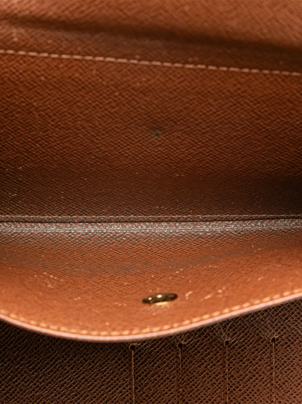 Pre-owned Louis Vuitton 2006 Monogram Alexandra Wallet Small Wallets In Brown