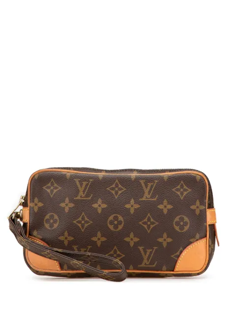 Louis Vuitton Pre-Owned 1987 Monogram Marly Dragonne PM clutch bag