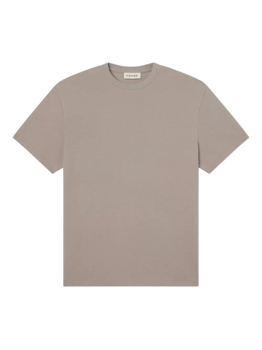FRAME crew-neck short-sleeve T-shirt | Neutrals | Image 1