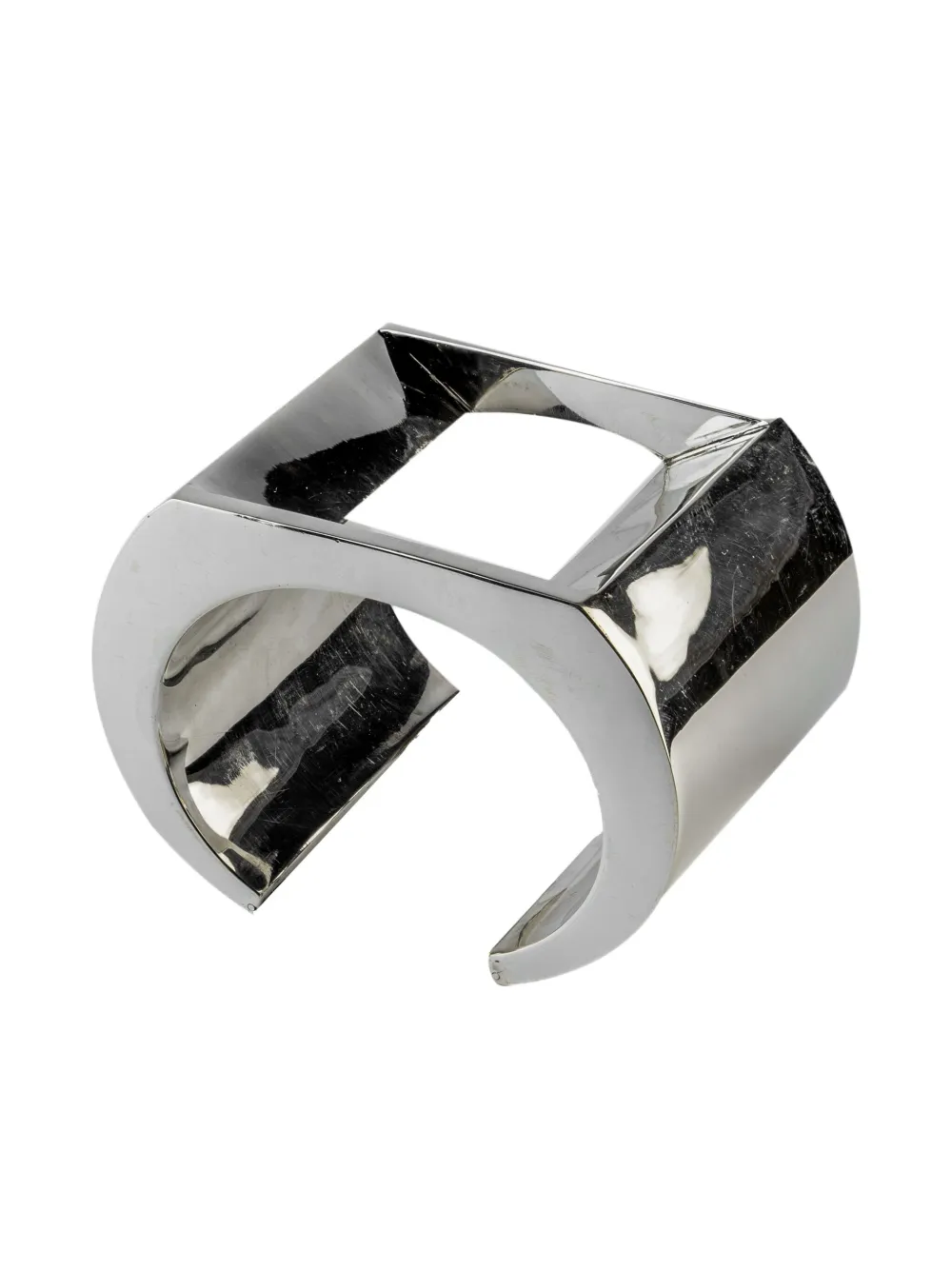 Parts Of Four Sterling Silver Crescent Plane Gateway Bracelet In Metallic