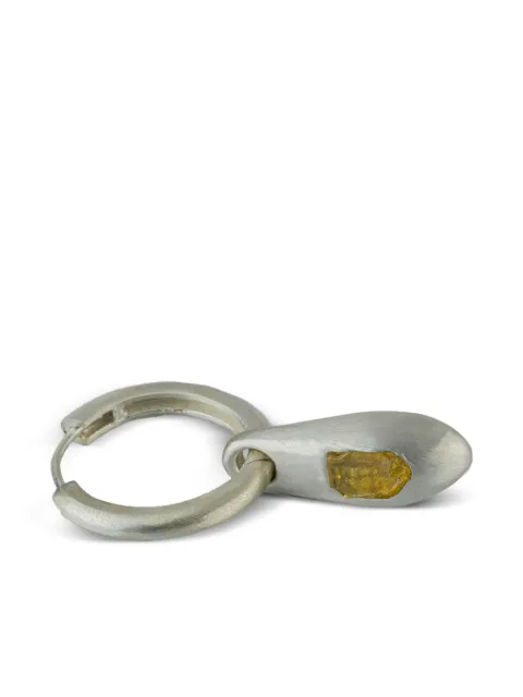 Parts of Four boucle d'oreille Chrysalis en argent sterling