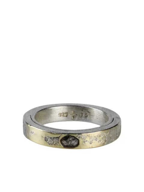 Parts of Four anillo Sistema en oro amarillo de 18 ct con diamantes