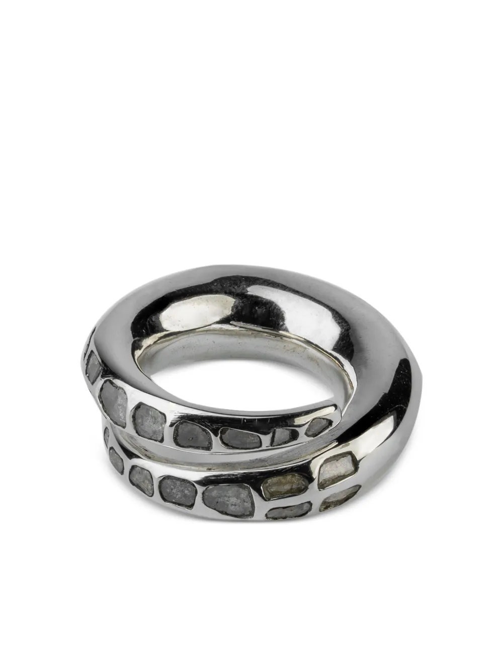 Parts of Four split arc pavé ring | Women | Image 2