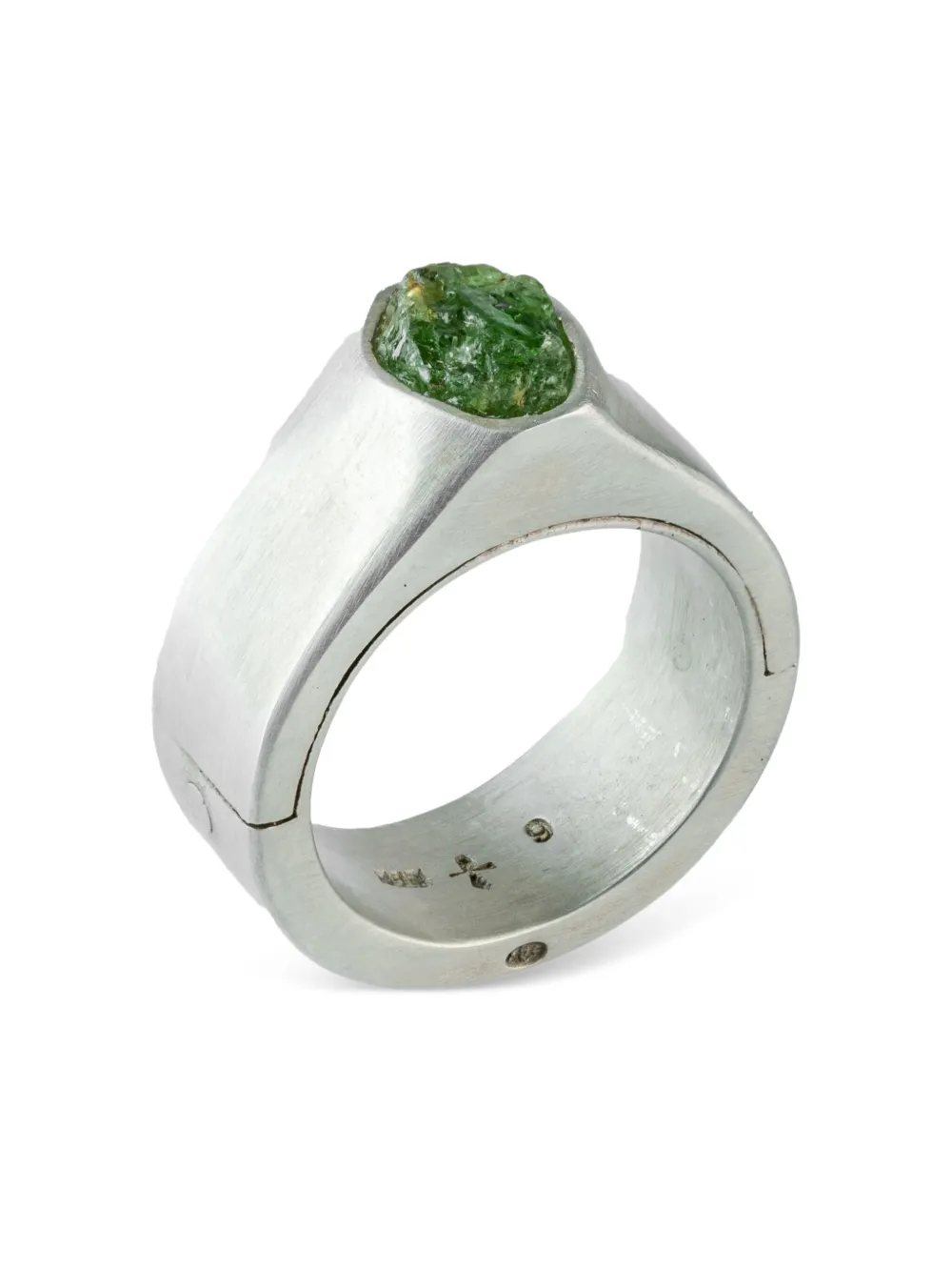 Terrestrial Surfaced Peridot Ring