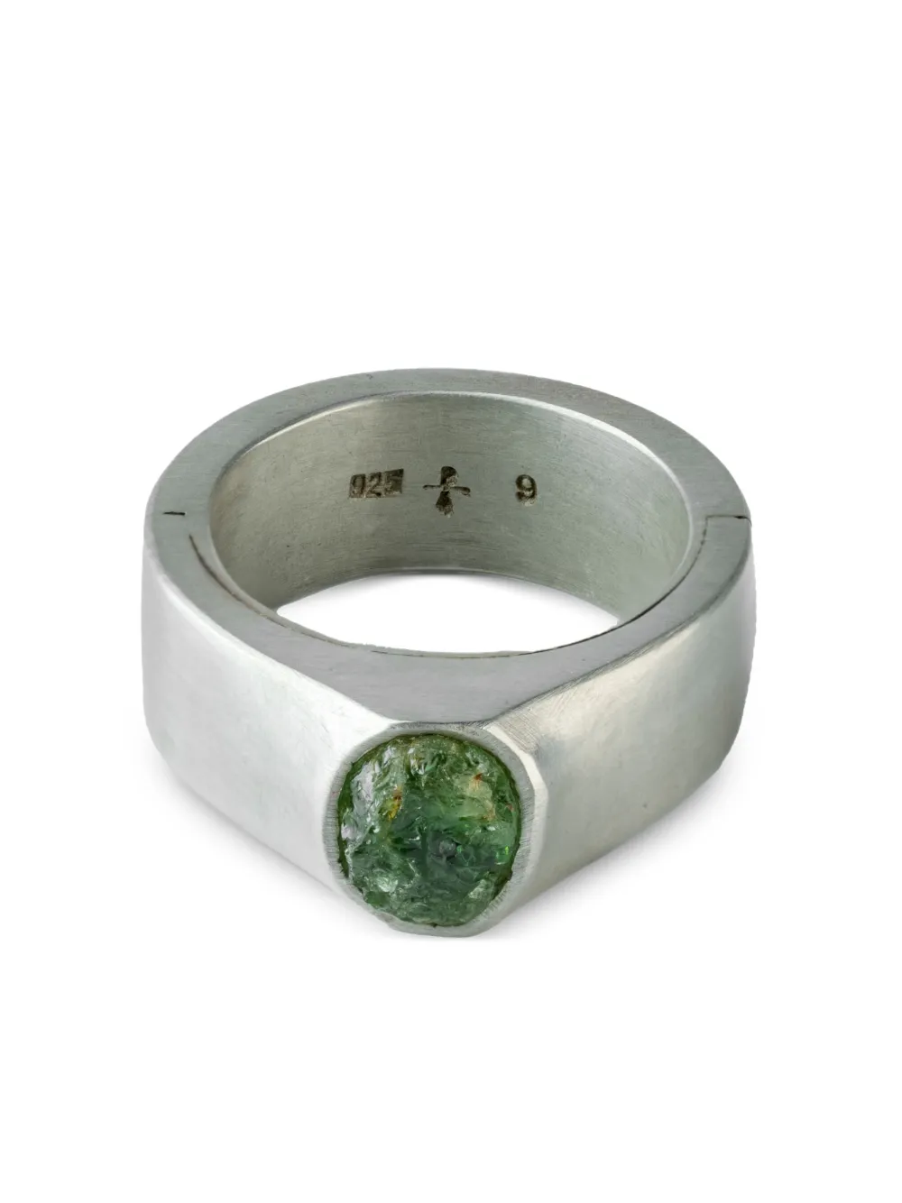 Parts of Four terrestrial surfaced peridot ring | Women | Image 2
