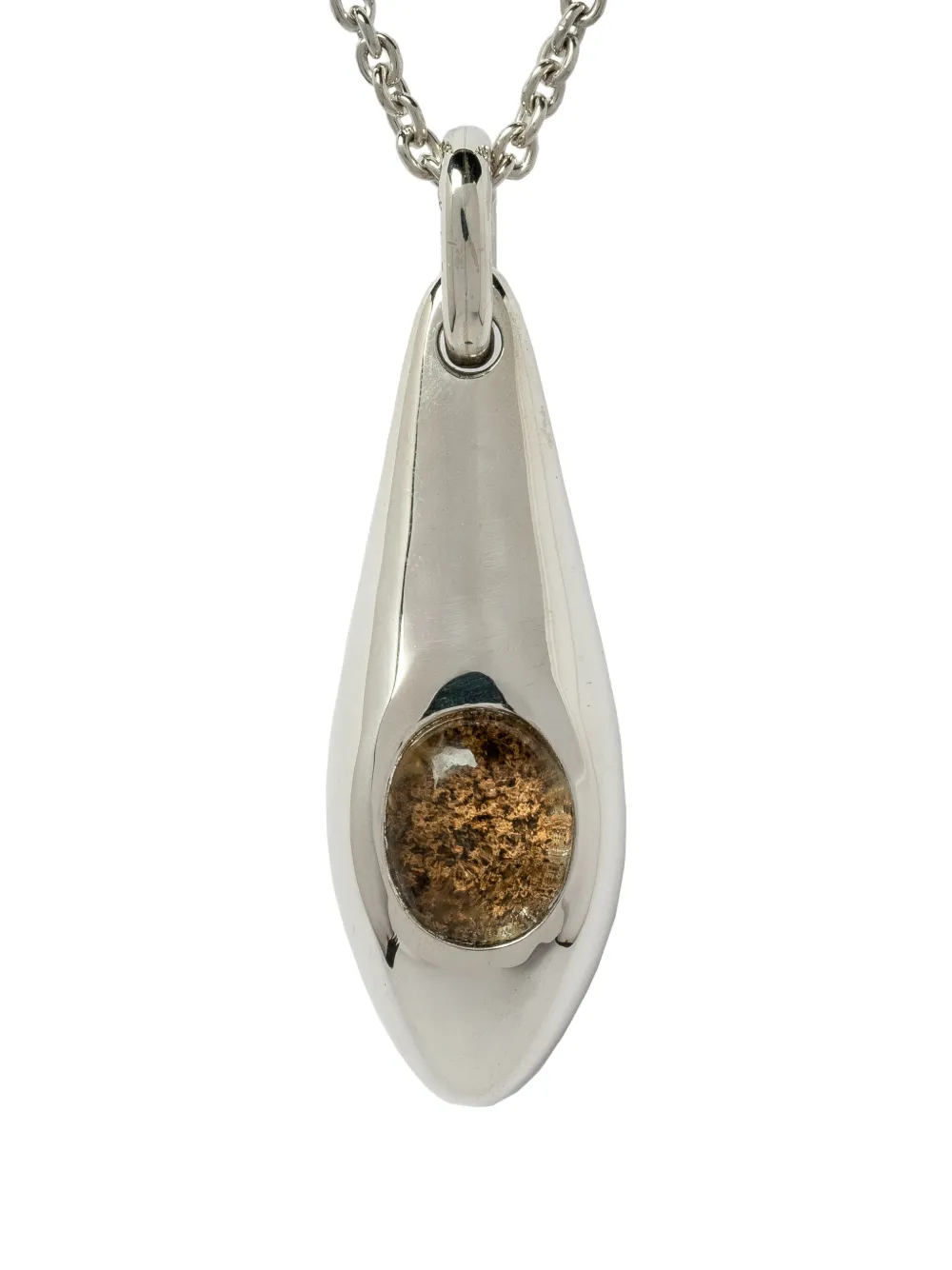 Parts of Four sterling silver Chrysalis quartz necklace | Fine Necklaces | Image 2
