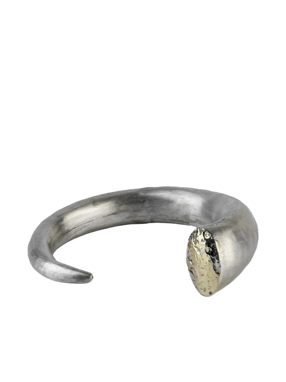 Parts of Four 18K yellow gold and sterling silver Horn bracelet - Parts of Four 18K yellow gold and sterling silver Horn bracelet -