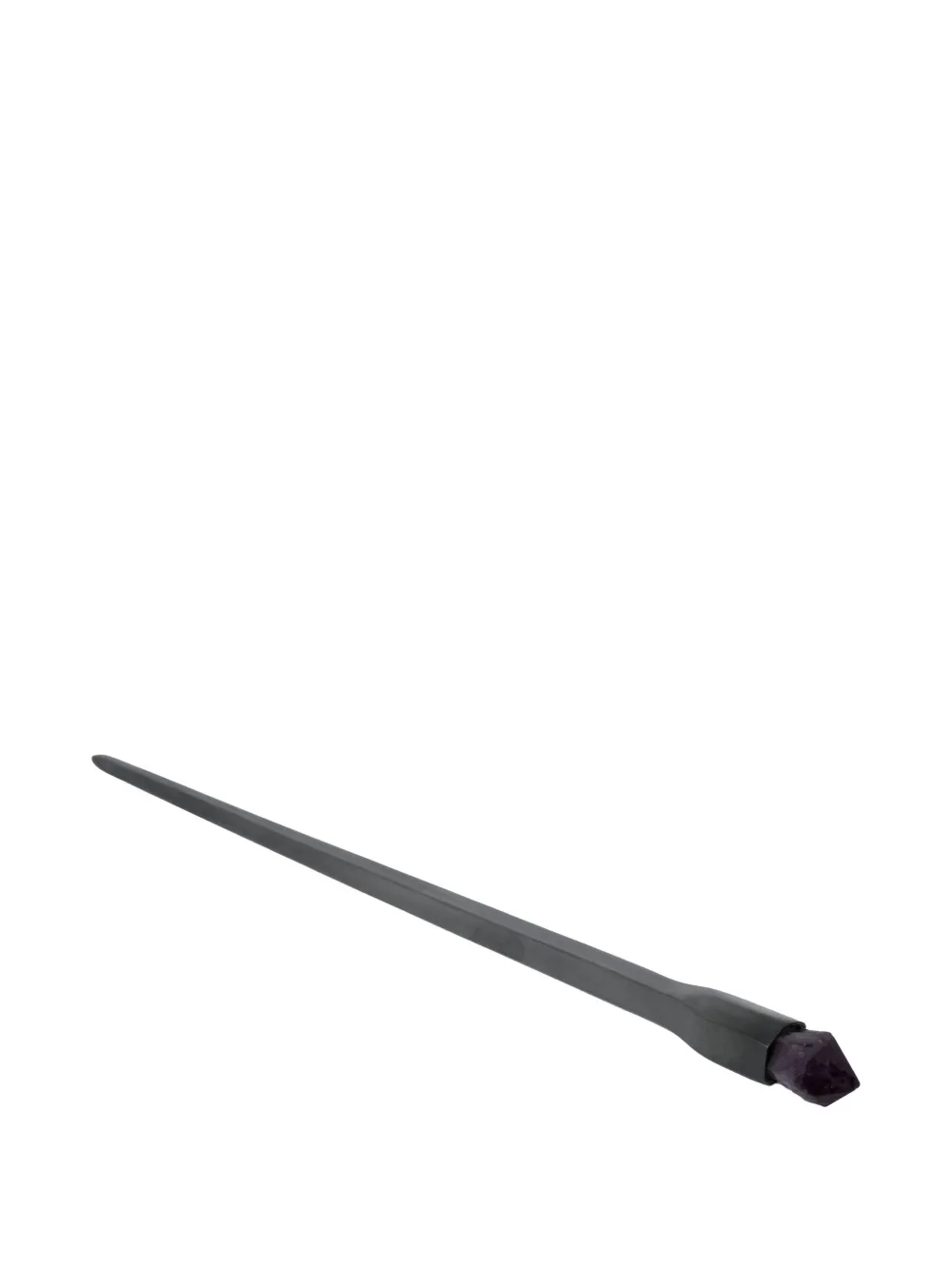 Parts of Four gemstone-embellished chopstick | Black | Image 1