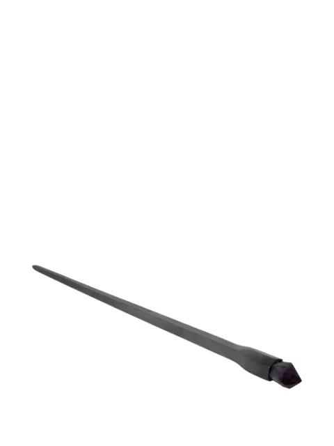 Parts of Four gemstone-embellished chopstick
