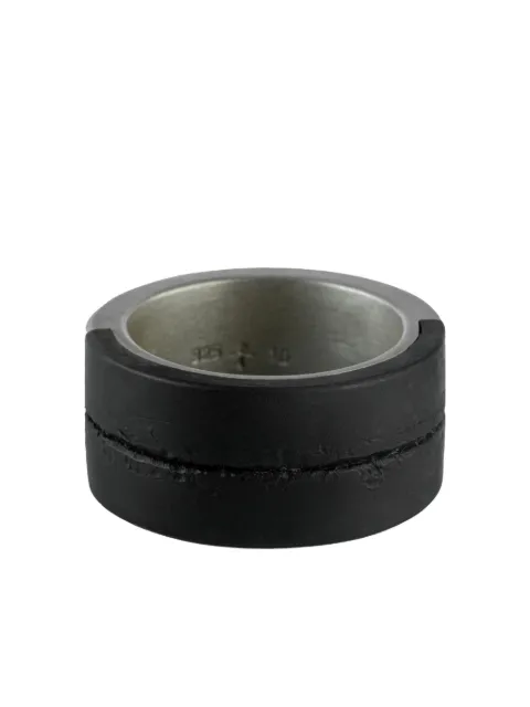 Parts of Four sterling silver Sistema ring