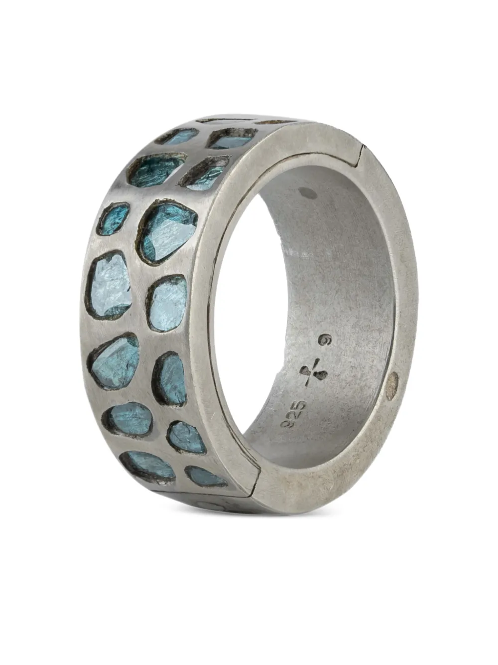 Parts of Four sterling-silver Sistema diamond ring | Fine Rings | Image 2