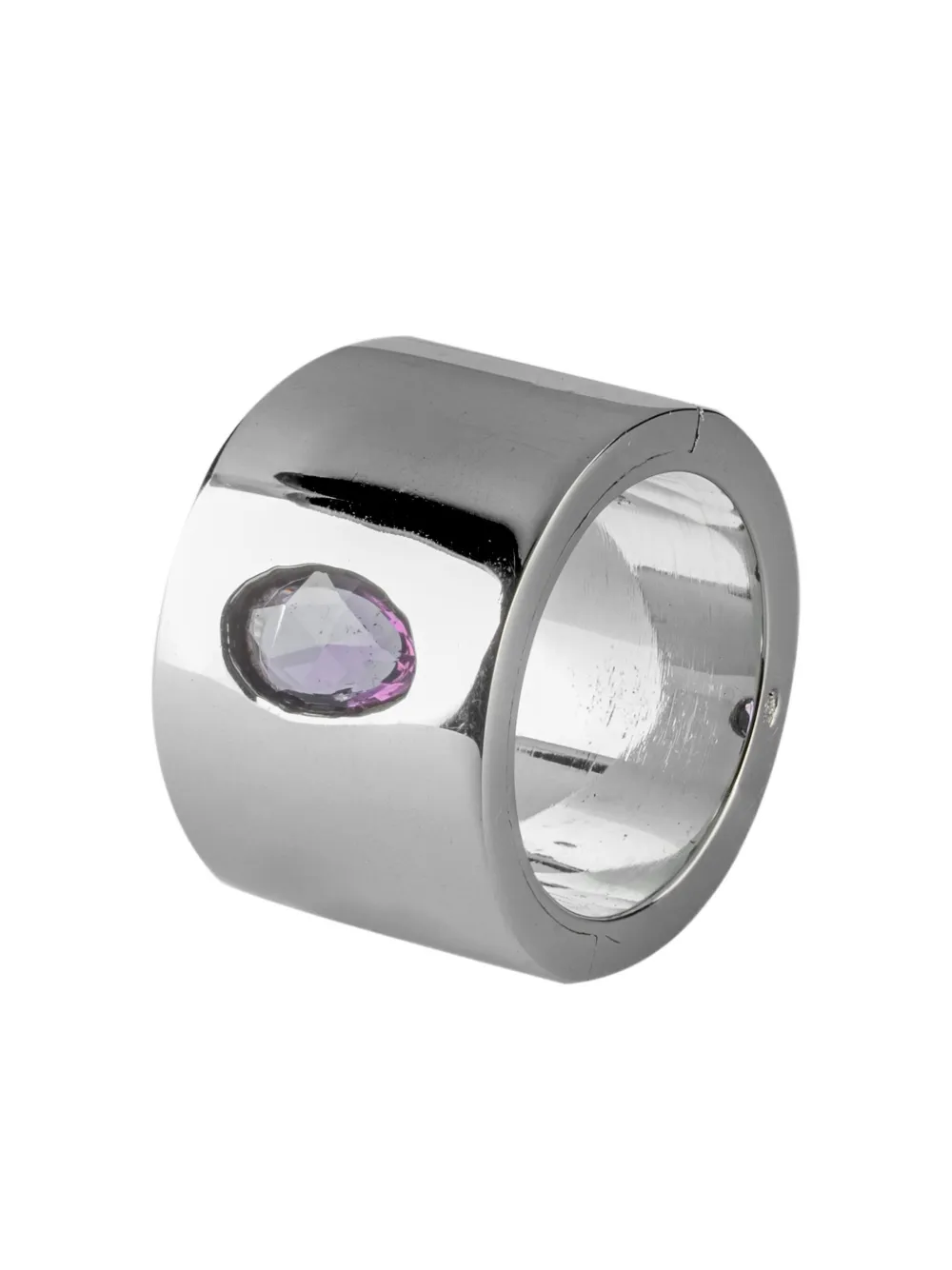  Parts Of Four Sterling Silver Sistema Sapphire Ring 