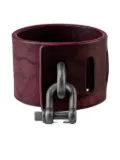 Parts of Four Restraint leather charm bracelet - Red