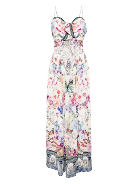Camilla double tie front dress
