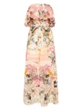 Camilla strapless jumpsuit - Orange