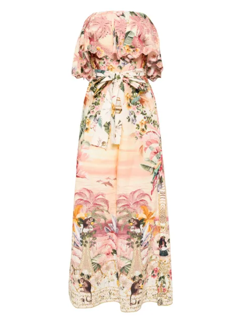 Camilla strapless jumpsuit