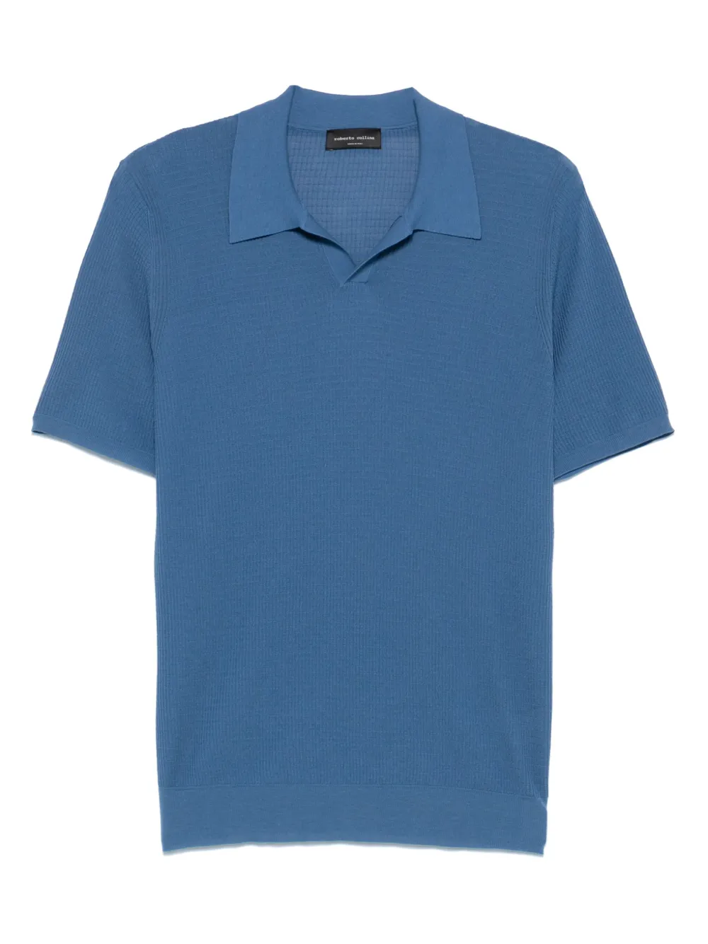 Roberto Collina top con botones | azul | Image 1