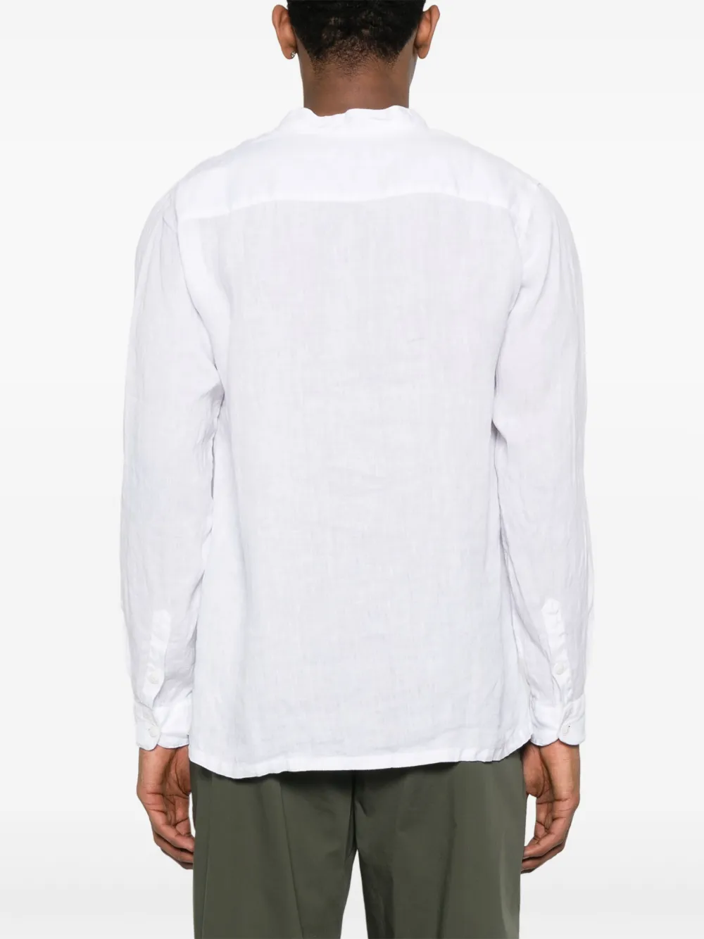 Linen Henley Top