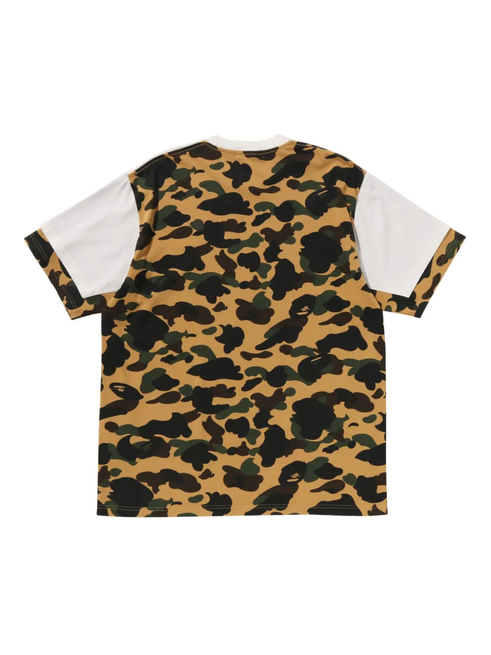 A BATHING APE® playera con panel militar | Playeras | Image 2
