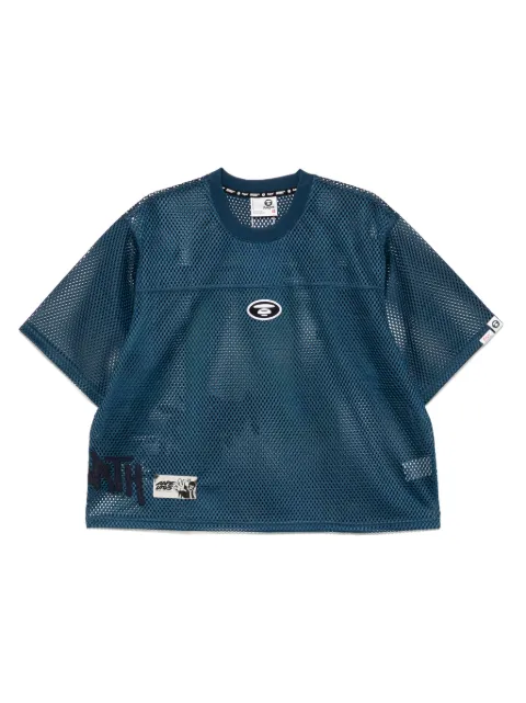 AAPE BY *A BATHING APE® playera con parche del logo