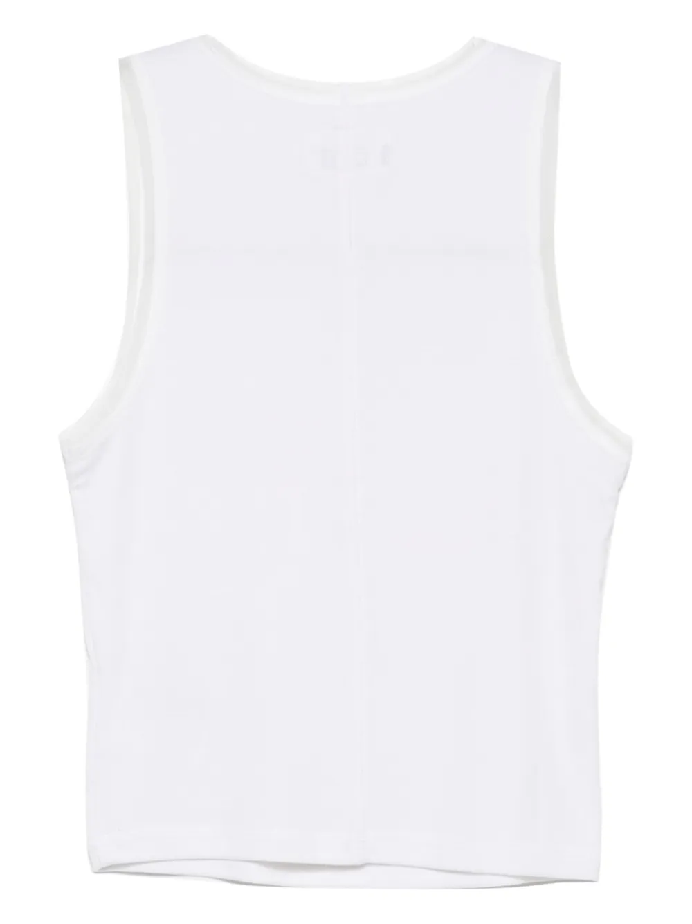 izzue Tanktop met borduurwerk Wit
