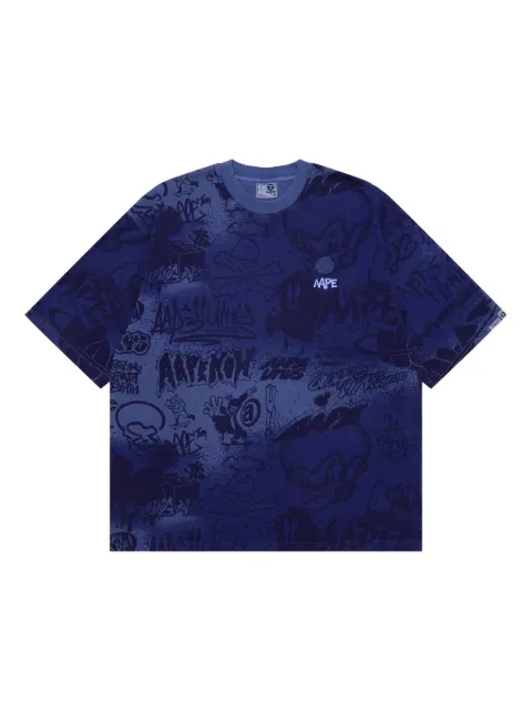 AAPE BY *A BATHING APE® printed T-shirt