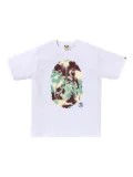 A BATHING APE® camouflage-graphic T-shirt - White