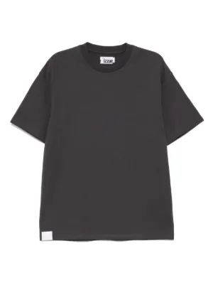 HELIOT EMIL メタリックプレート Tシャツ | ブラック | FARFETCH JP