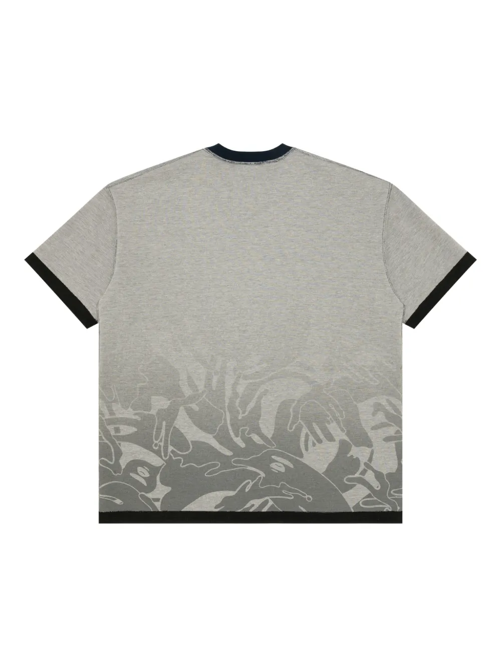 AAPE BY *A BATHING APE Omkeerbaar T-shirt met print Zwart