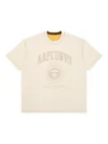 AAPE BY *A BATHING APE® printed reversible T-shirt - Neutrals