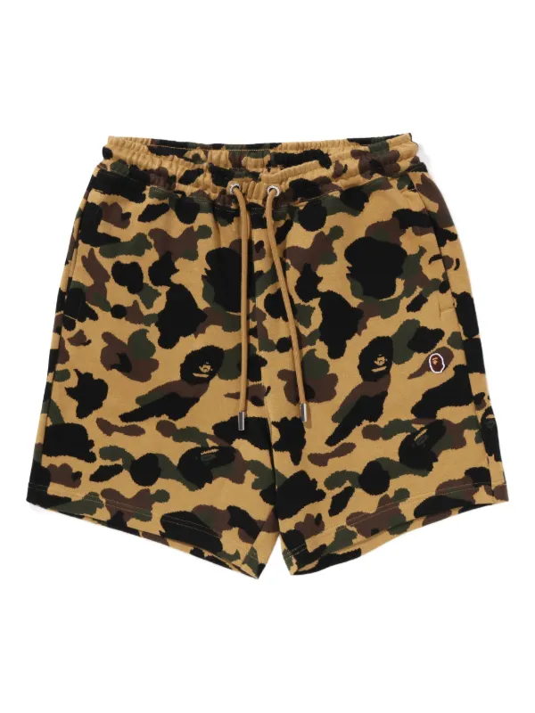 A Bathing Ape カモフラージュショートパンツ A BATHING APE® カモフラージュ ショートパンツ | ブルー