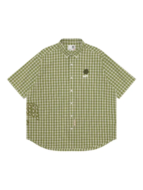 AAPE BY *A BATHING APE® plaid shirt