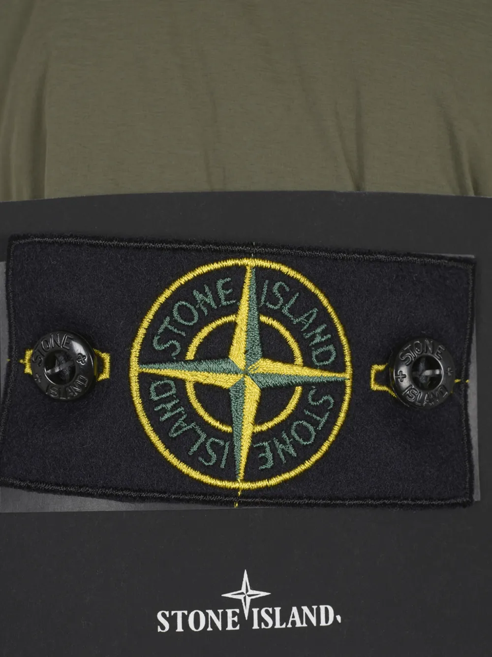 Stone Island Bomberjack met Compass-logopatch Groen