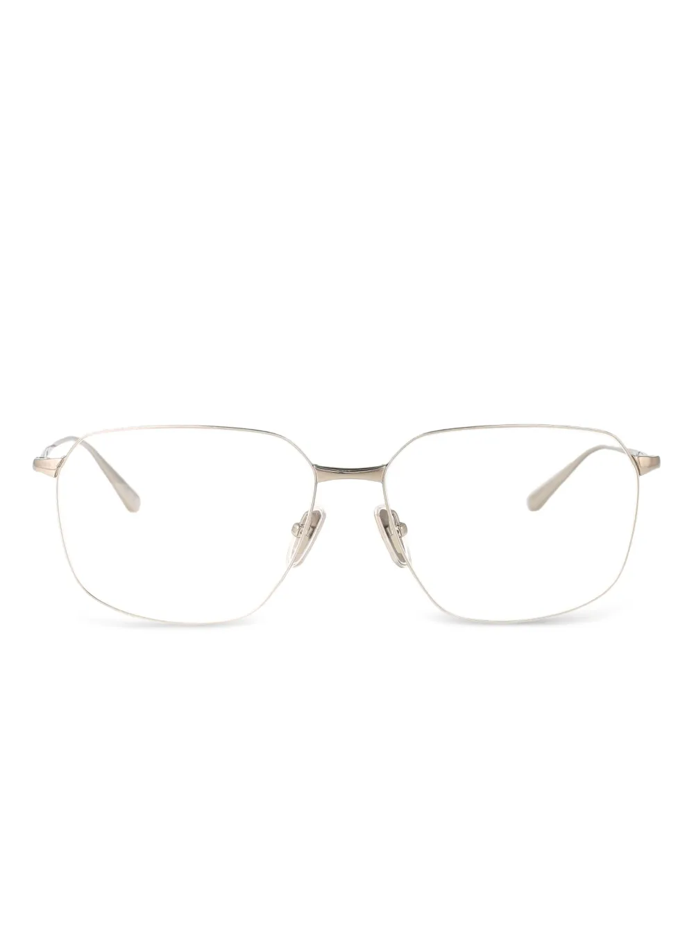 Balenciaga Eyewear Bril met vierkant montuur Zilver