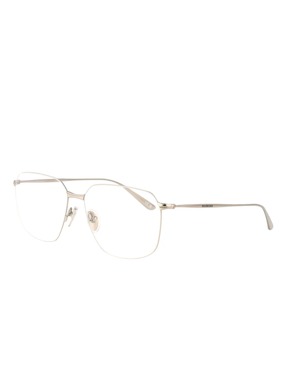 Balenciaga Eyewear Bril met vierkant montuur Zilver