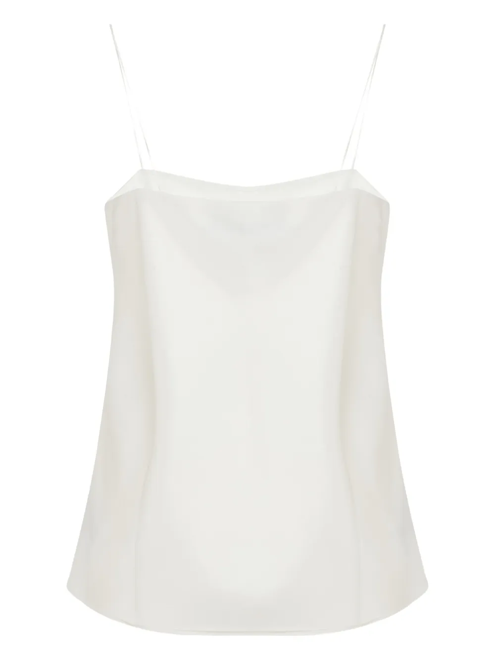 Another Tomorrow Flared Top In White