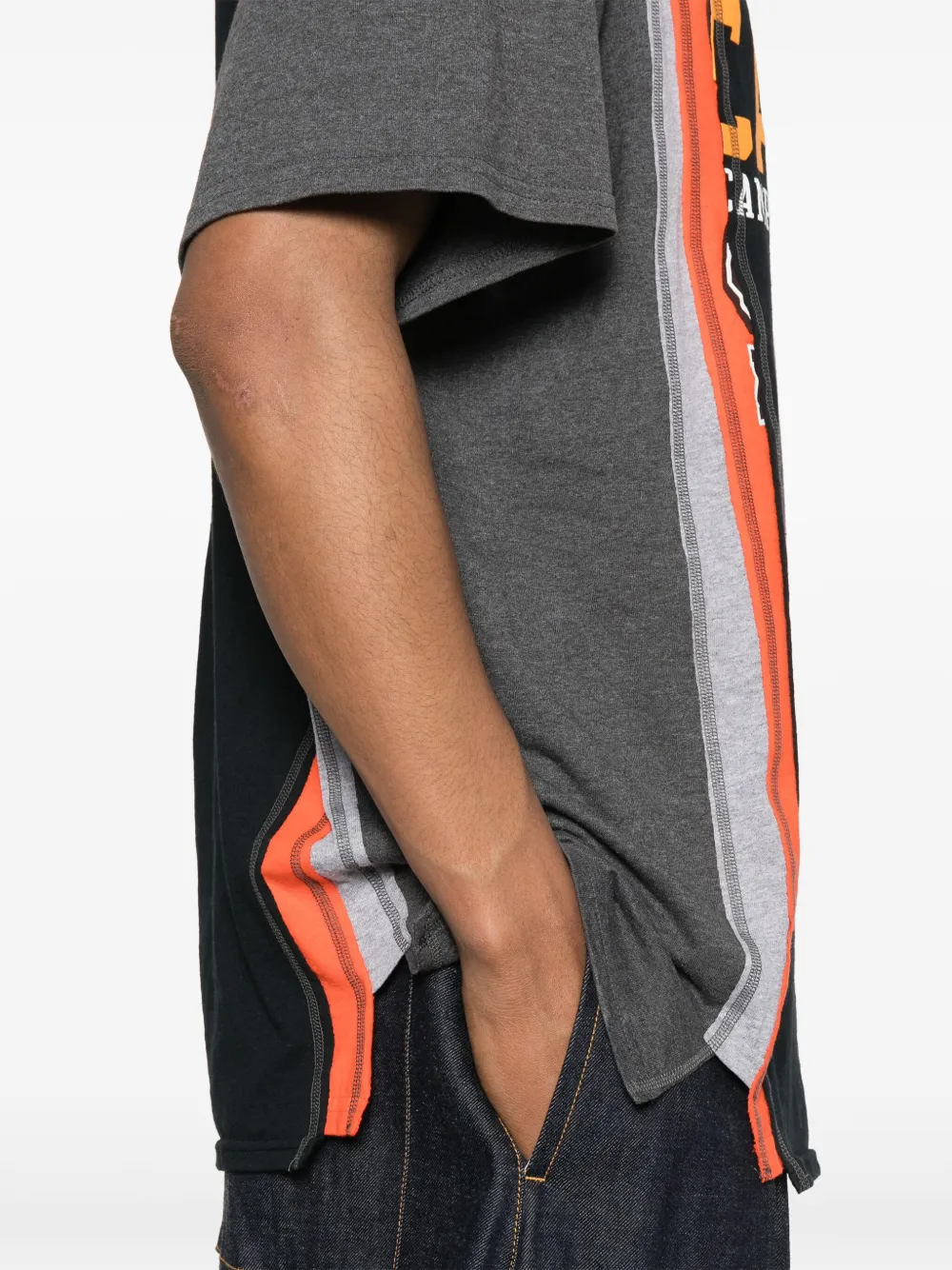 Needles 7 Cut T-shirt Zwart