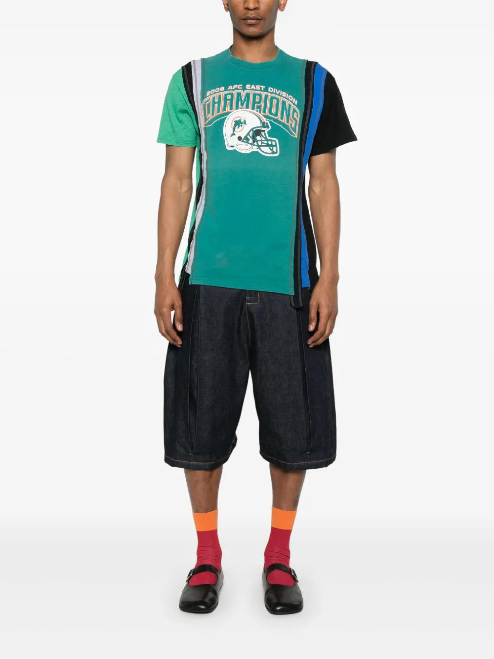Needles 7 Cut T-shirt - Groen