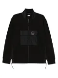 C.P. Company panneled stretch-fleece sweatshirt - Black