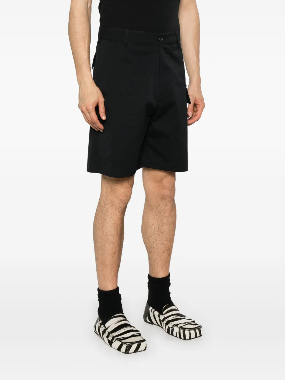 Marni Big Confetti shorts Zwart