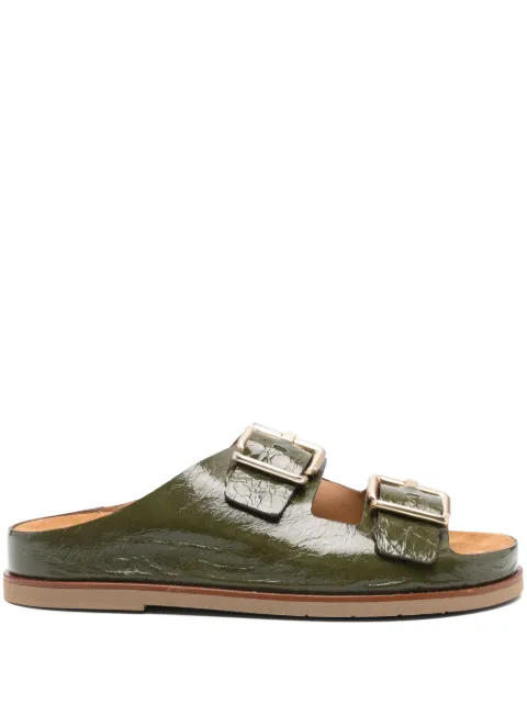Pedro Miralles patent-leather sandals