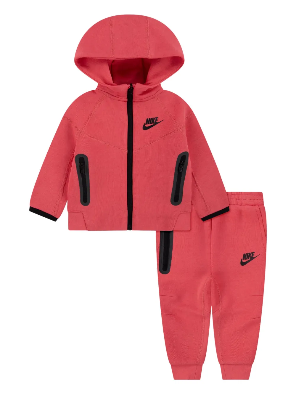 Nike Kids ジャージートラックスーツ - ピンク Nike Kids ジャージートラックスーツ - ピンク
