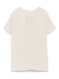 Cenere GB textured T-shirt - Neutrals