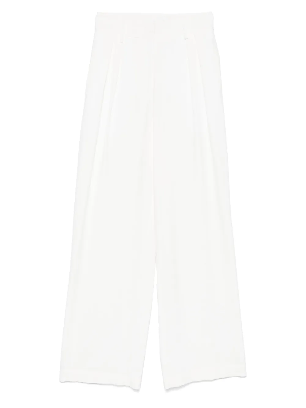 pleat-detailed trousers