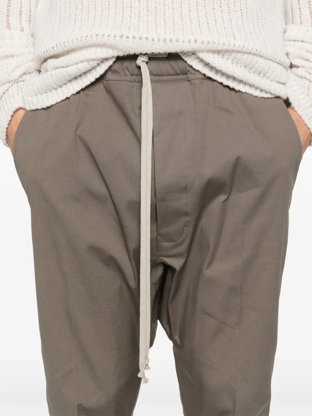 Rick Owens Broek met trekkoord Bruin